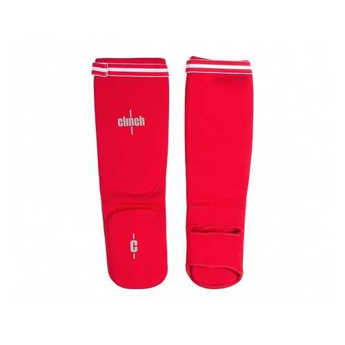 Защита голени и стопы Clinch Shin Instep Protector красная S в Сплав