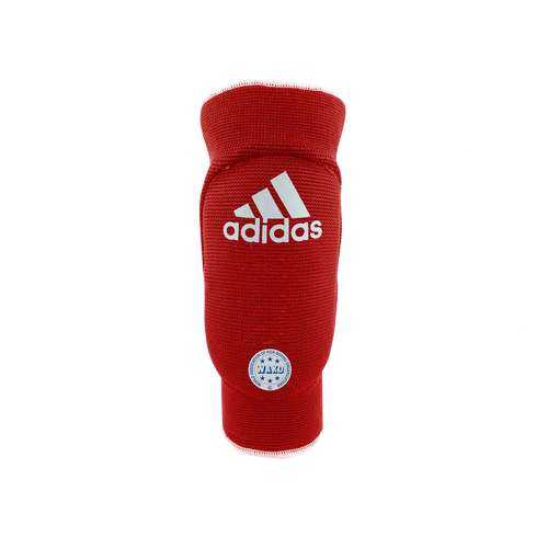 Защита локтя двухсторонняя Adidas WAKO Elasticated Elbow Guard Reversible сине-красная M в Сплав