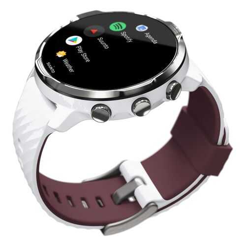 Спортивные наручные часы Suunto 7 White Burgundy в Сплав