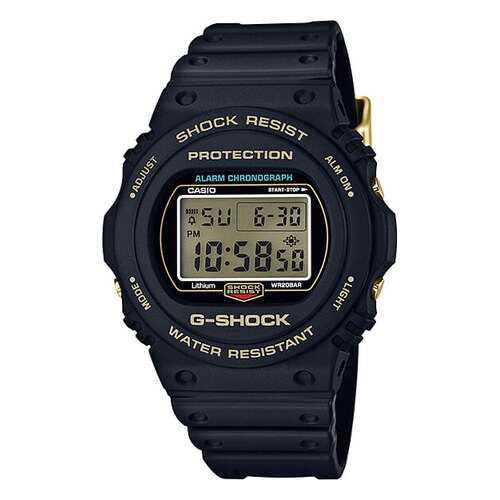 Японские наручные часы Casio G-Shock DW-5735D-1B с хронографом в Сплав