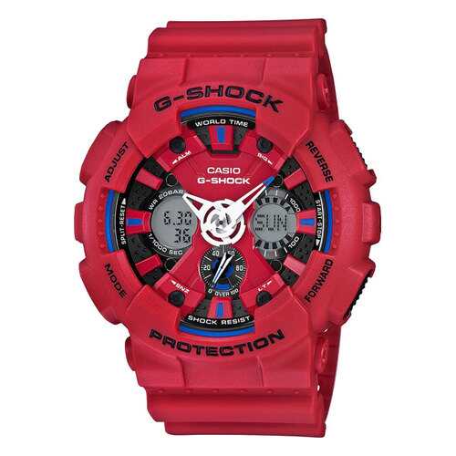 Японские наручные часы Casio G-Shock GA-120TR-4A с хронографом в Сплав