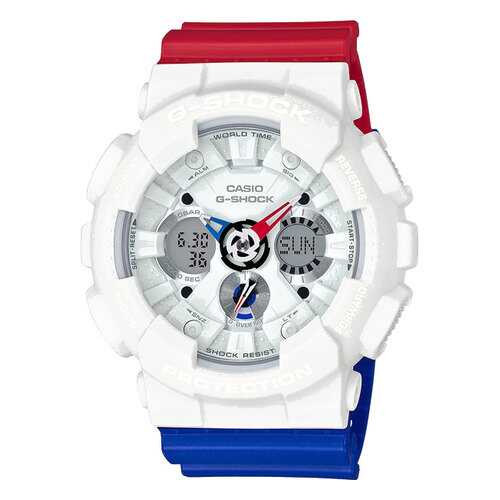 Японские наручные часы Casio G-Shock GA-120TRM-7A с хронографом в Сплав