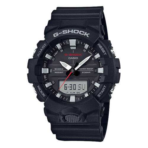 Японские наручные часы Casio G-Shock GA-800-1A с хронографом в Сплав