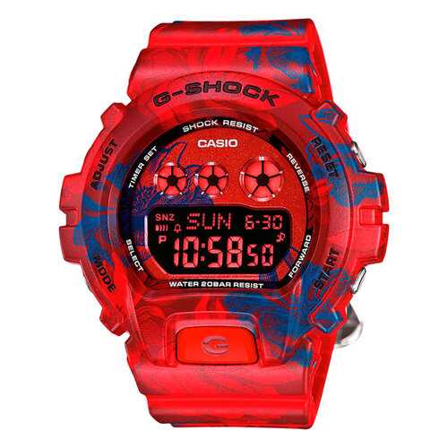 Японские наручные часы Casio G-Shock GMD-S6900F-4E с хронографом в Сплав
