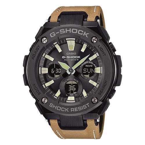 Японские наручные часы Casio G-Shock GST-W120L-1B с хронографом в Сплав