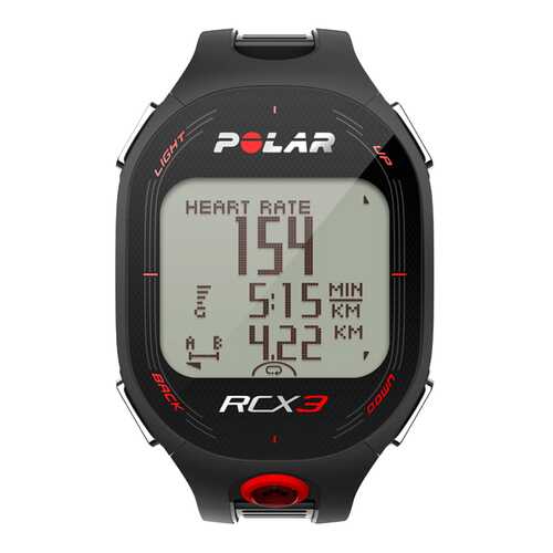 Смарт-часы Polar RCX3 GPS черные в Сплав