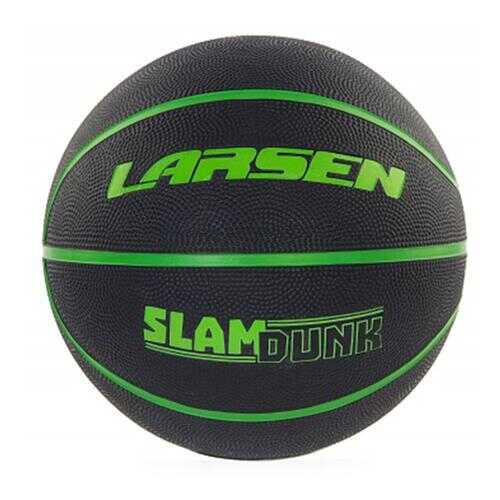 Баскетбольный мяч Larsen Slam Dunk №7 black в Сплав