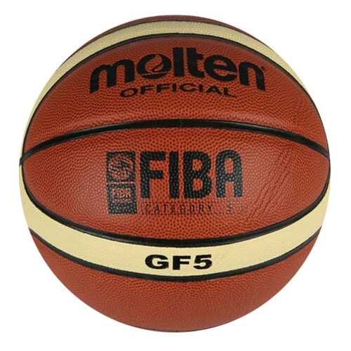 Баскетбольный мяч Molten BGF5 №5 brown в Сплав
