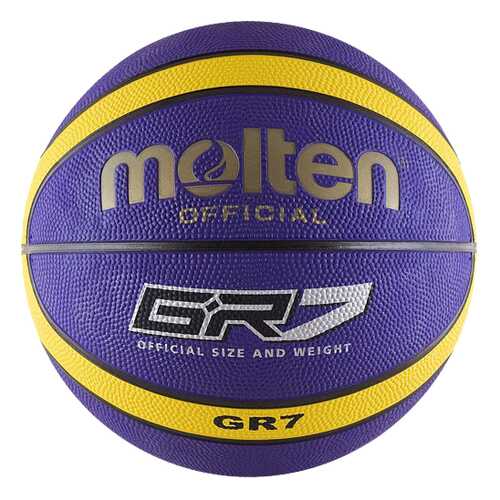 Баскетбольный мяч Molten BGR7-VY №7 violet/yellow в Сплав