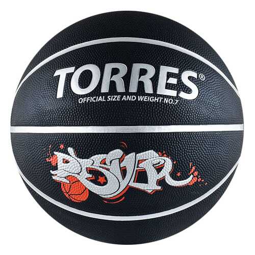 Баскетбольный мяч Torres Prayer B00057 №7 black в Сплав
