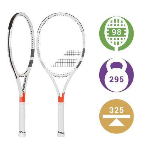 Ракетка для большого тенниса Babolat Pure Strike VS белая в Сплав