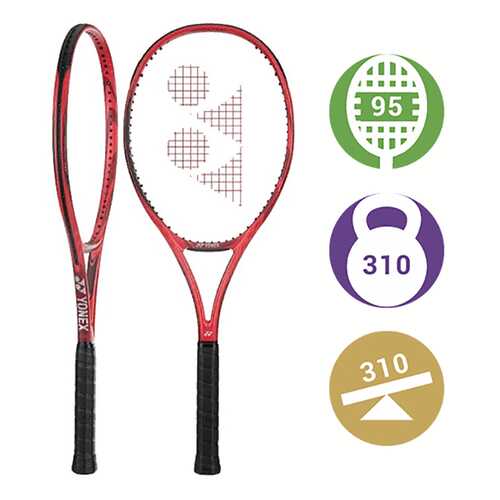 Теннисная ракетка Yonex Vcore 95 Red Новинка 2019 года (4) в Сплав