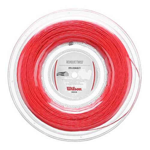 Теннисная струна Wilson Revolve Twist 1.25 Red 200 метров в Сплав