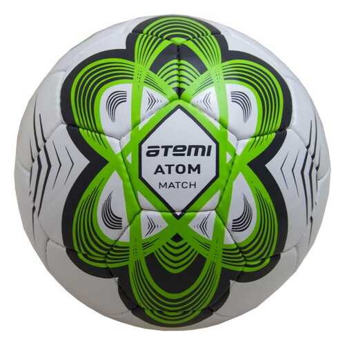 Футбольный мяч Atemi Atom Pu №5 зеленый в Сплав