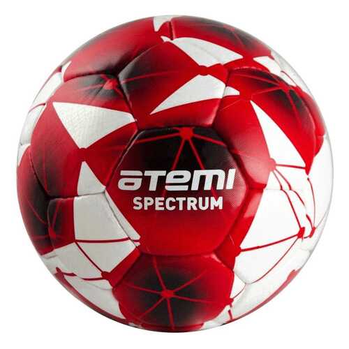 Футбольный мяч Atemi Spectrum Match №5 белый/красный в Сплав