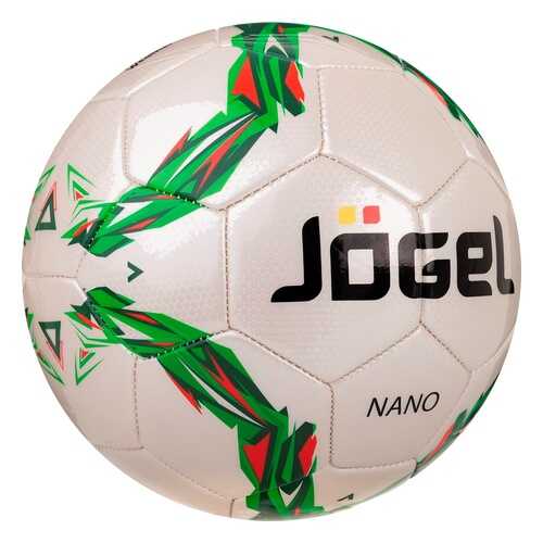 Футбольный мяч Jogel JS-210 Nano №4 white/green в Сплав