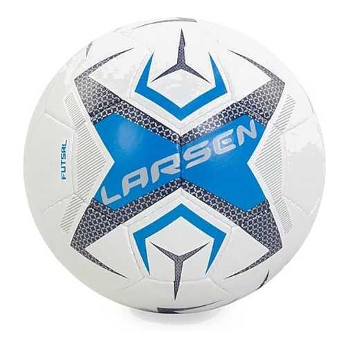 Футбольный мяч Larsen Futsal №4 white/blue в Сплав