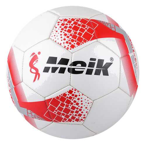 Футбольный мяч Meik 081-33 №5 white/red в Сплав