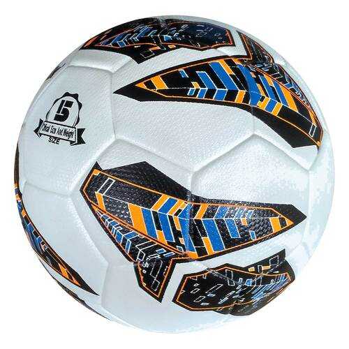 Футбольный мяч Meik 091 C28675-3 №5 white/black/orange в Сплав