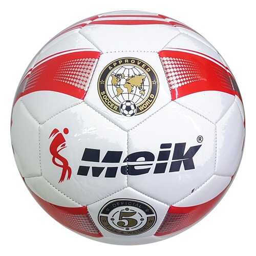 Футбольный мяч Meik 54 B31316-2 №5 white в Сплав