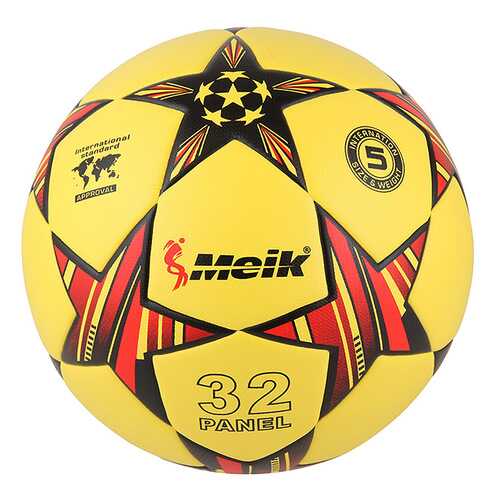 Футбольный мяч Meik 98 R18028-5 №5 red/yellow в Сплав
