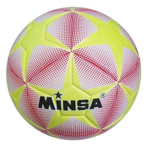 Футбольный мяч Meik Minsa C33295-3 №5 red в Сплав