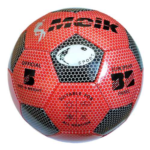 Футбольный мяч Meik R18025 №5 black/red в Сплав