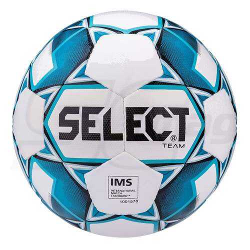Футбольный мяч Select Team 815419 №5 white/blue в Сплав