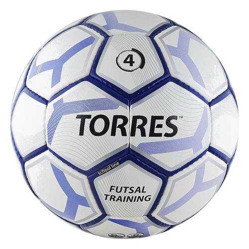 Футбольный мяч Torres Futsal Training №4 white/blue в Сплав