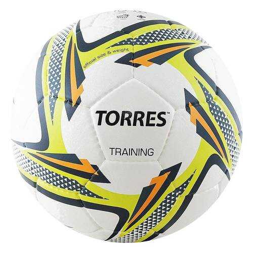 Футбольный мяч Torres Training SS18 №5 white/black/yellow в Сплав