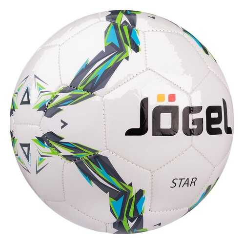 Футзальный мяч Jogel JF-210 Star №4 white/green в Сплав