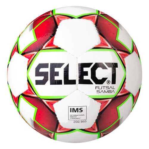 Футзальный мяч Select Samba №4 white/red/green в Сплав