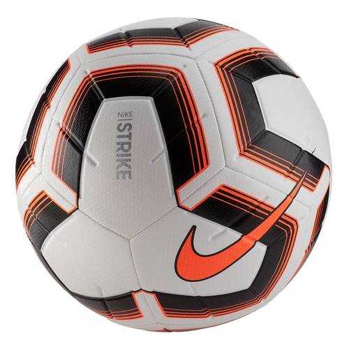 Мяч футбольный Nike Strike 2019, 5, белый, любительский, машинная сшивка в Сплав