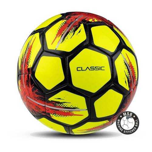 Мяч футбольный Select Classic 2020, 5, желтый, любительский, машинная сшивка в Сплав