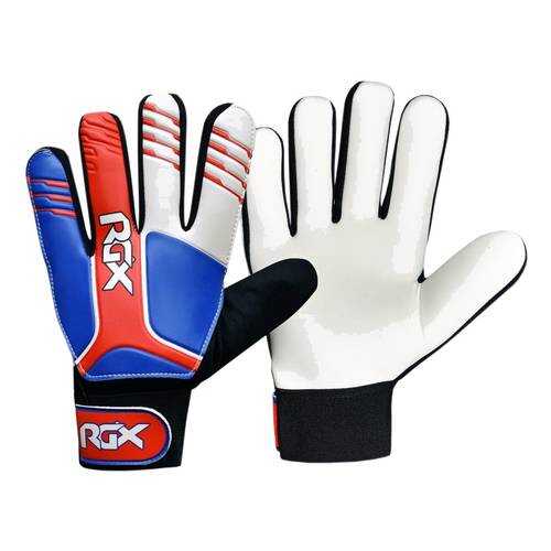 Вратарские перчатки RGX GFB06, white/red/blue, M в Сплав