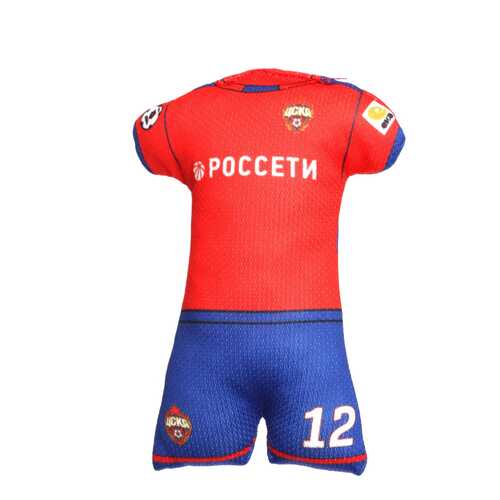 Брелок ПФК ЦСКА Мини-форма красный/синий в Сплав