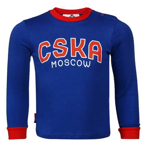 Футболка ПФК ЦСКА CSKA Moscow, синяя, 86 см в Сплав