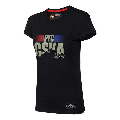 Футболка ПФК ЦСКА PFC CSKA est. 1911 1833005, черная, L в Сплав