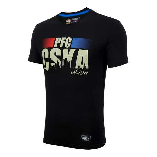 Футболка ПФК ЦСКА PFC CSKA est. 1911, черная, 152 см в Сплав