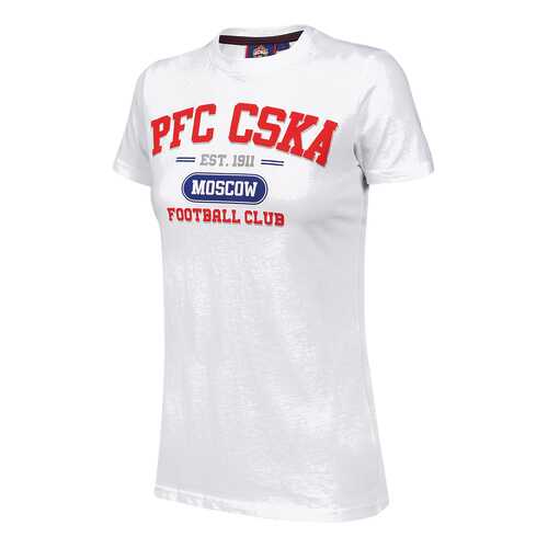 Футболка ПФК ЦСКА PFC CSKA Moscow, белая, M в Сплав