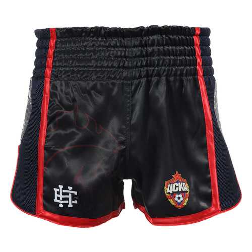 Шорты ПФК ЦСКА Muay Thai, черные, S в Сплав
