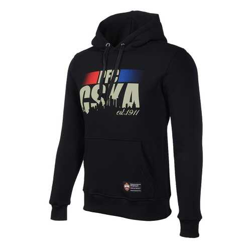 Толстовка ПФК ЦСКА PFC CSKA est 1911 1732010, черная, XL в Сплав