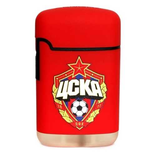 Зажигалка ПФК ЦСКА Эмблема красная в Сплав