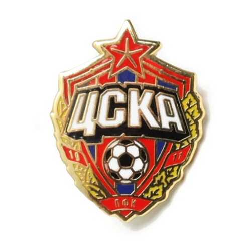 Значок Эмблема ПФК ЦСКА 15мм в Сплав