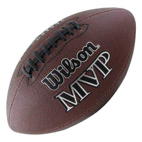Мяч для американского футбола Wilson NFL MVP Official, коричневый в Сплав