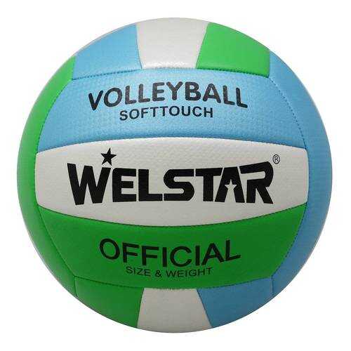 Волейбольный мяч Welstar VMPVC4333E №5 blue/green/grey в Сплав