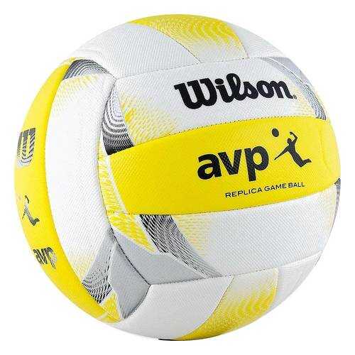 Волейбольный мяч Wilson AVP Replica №5 yellow/white в Сплав