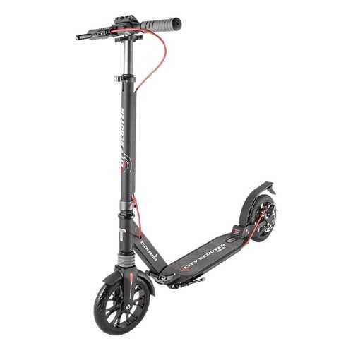 Самокат Tech Team City Scooter Disk Brake 200 2020 black/gray в Сплав