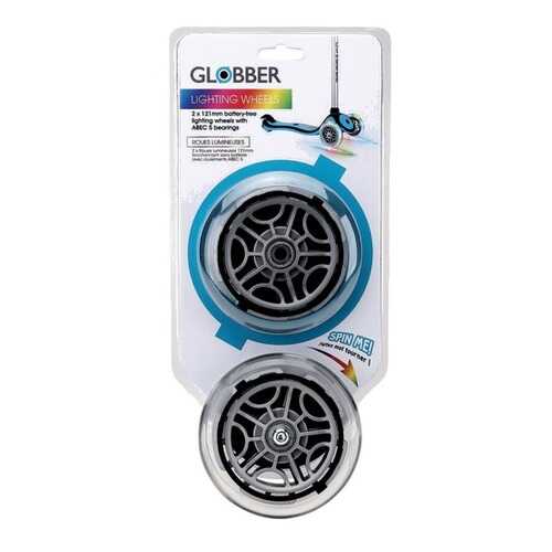 Светящиеся колеса Globber 125 мм для Primo, Evo, Elite, Flow 125 в Сплав