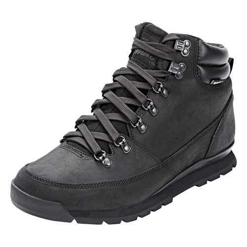 Ботинки The North Face Back-To-Berkeley Redux Leather, tnf black/tnf black, 9 US в Сплав